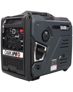 Backyard Co. Outdoor Inverter Generator with CO Sensor and Foldable Handle, Gray