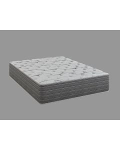 Dream Flex - California King Two Sided Plush Mattress - White / Gray