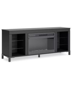 Ashley- Cayberry 60" TV Stand for TVs up to 69" with Electric Fireplace