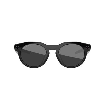Oakley Meta AI Sunglasses - HSTN - Black/Prizm Black Polarized