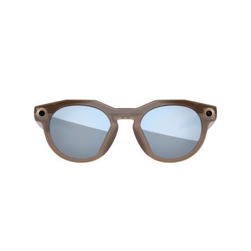 Oakley Meta AI Sunglasses - HSTN  - Brown Smoke/Prizm Deep Water Polarized