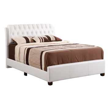 Marilla - King Bed - White