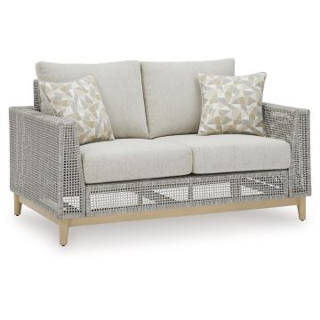 Ashley - Seton Creek Outdoor Loveseat with Cushion