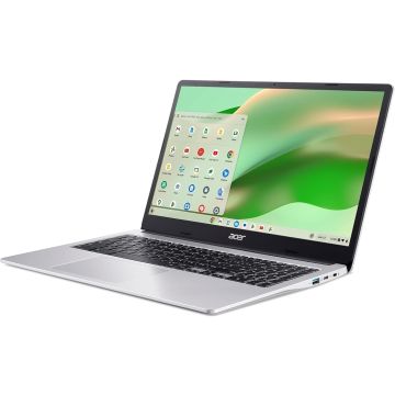 Acer - Chromebook 315 - 156" Full HD Laptop - Intel Celeron N4500 - 4GB LPDDR4X - 64GB eMMC - Protective Sleeve - Silver