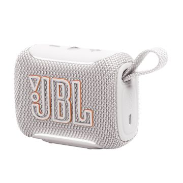 JBL - Go 5 Ultra-Portable Waterproof Bluetooth Speaker - White