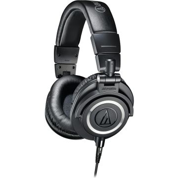Audio Technica - Audio-Technica ATH - M50x Professional Studio Monitor Headphones - Black