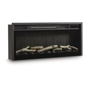 Ashley- Entertainment Accessories Fireplace Insert-Black