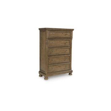Ashley- Glarrison Chest of Drawers-Brown