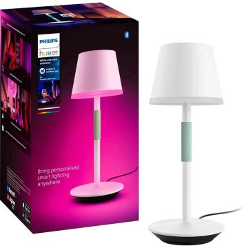 Philips Hue - Philips Go White Portable Table Lamp
