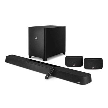Polk Audio - MagniFi Max SR Channel Soundbar System and Speakers and Subwoofer