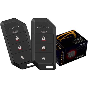 Avital - 1 - Way Security System with Keyless Entry/Impact Sensor