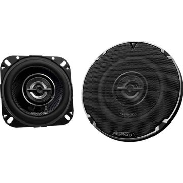 Kenwood - 4 inch Round 2 - Way Car Speakers - Black