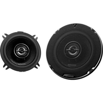 Kenwood - 5 - 1/4 inch Round 2 - Way Car Speakers - Black