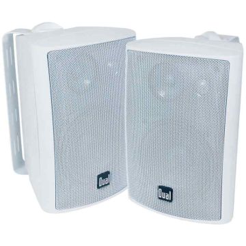 4 inch 3-Way Indoor/Outdoor Speakers - White