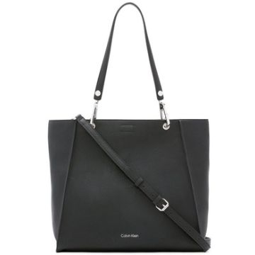Calvin Klein Reyna Large Tote - Black/Silver
