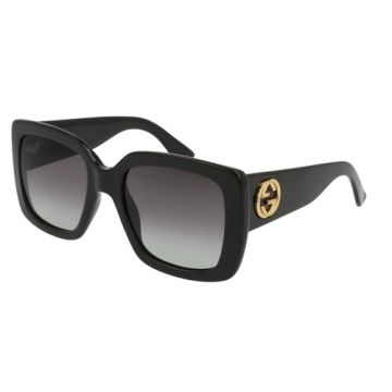 Gucci Women's Acetate Sunglasses - Black/Grey