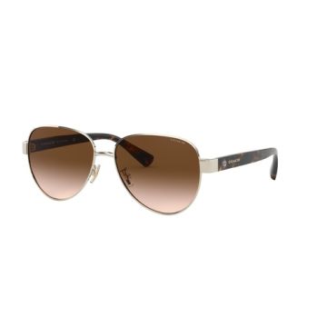 Coach Women's Sunglasses - Gold/Brown