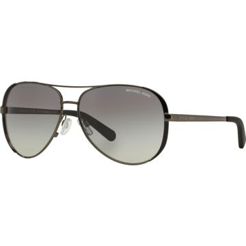 Michael Kors Women's Pilot Sunglasses - Gunmetal/Black