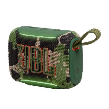 JBL - Go 5 Ultra-Portable Waterproof Bluetooth Speaker - Squad Camo