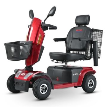 S500- Heavy Duty Mobility Scooter-Red