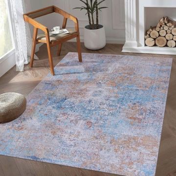 Maval - 5' X 8' Area Rug Washable - Yellow