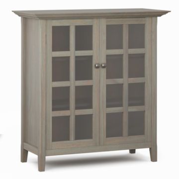 Acadian - Medium Storage Cabinet - Distressed Gray