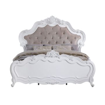 Latisha - Eastern King Bed - White