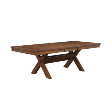 Apollo - Dining Table (With 1 Butterfly Leaf) - Walnut