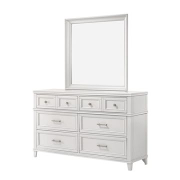 6 Drawer Dresser - White