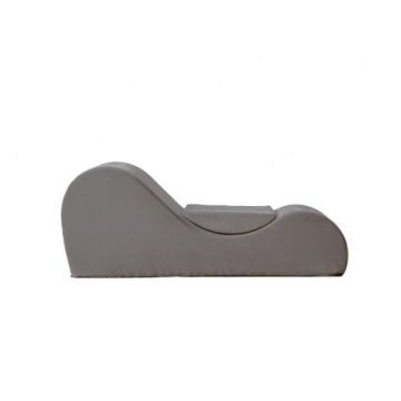 Solace - Chaise Lounge Chair Relaxation, Ergonomic Design With Soft Yet Firm High Density Foam Core, Removable Machinewashable Cover - Gray