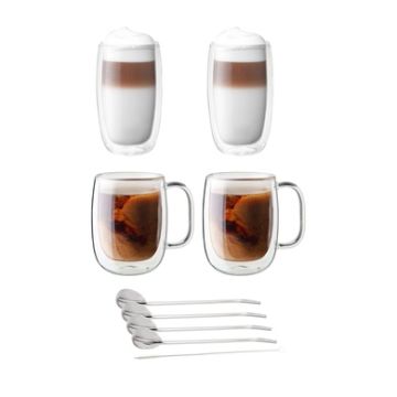 Zwilling - Sorrento 9pc Double Wall Coffee & Beverage Set