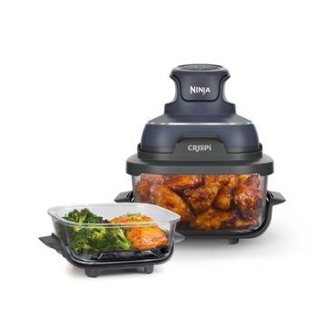 Ninja - Crispi 4-in1 Portable Glass Air Fryer Cooking System