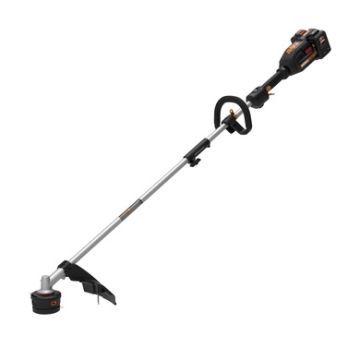 Worx - Nitro 40V Power Share Attach-Cap 15" Trimmer w/ 2 Batteries