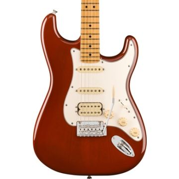 Fender Player II Stratocaster Electric Guitar HSS, Maple Fingerboard, Transparent Mocha Burst