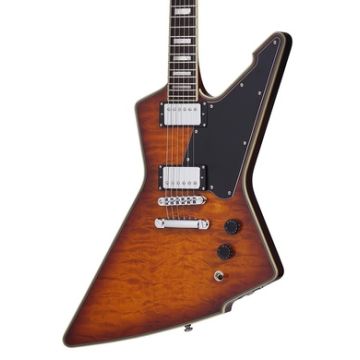 Schecter E-1 Custom Special Edition Electric Guitar  Vintage Sunburst