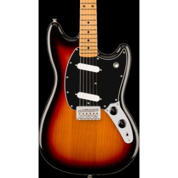 Fender Player II Mustang Electric Guitar, Maple Fingerboard, 3-Color Sunburst