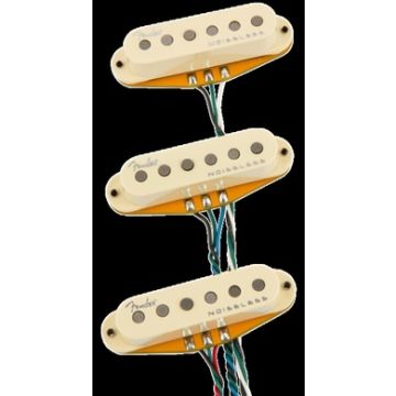 Fender Gen 4 Noiseless Stratocaster Pickups Set Of 3 Aged White