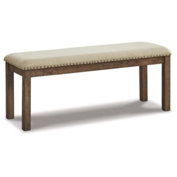Ashley - Beige Moriville Upholstered Bench
