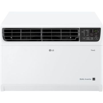 LG - 14,000 BTU DUAL Inverter Smart Wi-Fi Enabled Window Air Conditioner