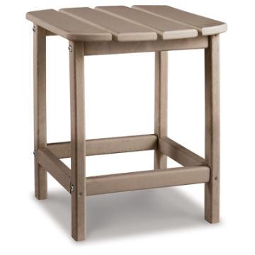 Ashley - Grayish Brown Sundown Treasure Rectangular End Table