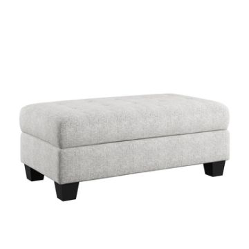 Myles Overcast Storage Ottoman