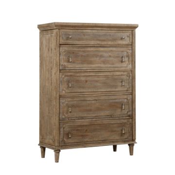 Interlude Sandstone Buff 5-Drawer Chest