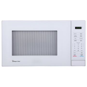 Magic Chef - 1.1 Cu. Ft. Countertop Microwave (White)