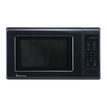 Magic Chef - 0.9 Cu. Ft. 900-Watt Digital Touch Countertop Microwave (Black)