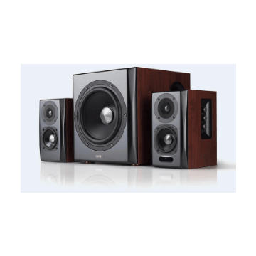 Edifier - Bluetooth Bookshelf Speakers w/ Subwoofer