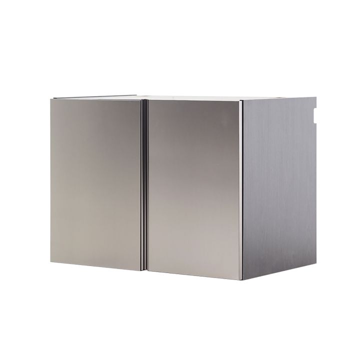 Nova Series - Wood Base Door Wall Mounted Garage Cabinet Soft Closing Water Resistant - Dark Gray 1