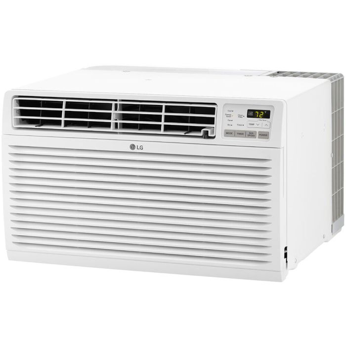 LG - 11,800 BTU 230V Through-the-Wall Air Conditioner with 11,200 BTU Supplemental Heat Function 1