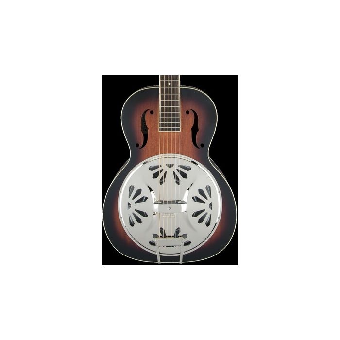 Gretsch G9220 Bobtail Round-Neck A.E., Mahogany Body Spider Cone Resonator Guitar, Fishman Nashville Resonator Pickup, 2-Color Sunburst 2