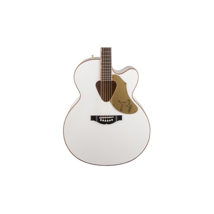 Gretsch G5022CWFE Rancher Falcon Jumbo Acoustic Electric Guitar. Fishman Pickup System, White 2