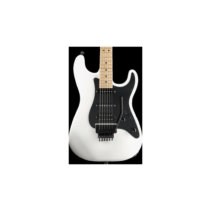 Jackson X Series Signature Adrian Smith SDXM Electric Guitar. Maple FB, Snow White with Black Pickguard 2